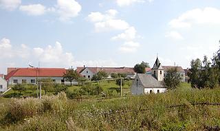 Ortsbild von Trautmanns - Quelle: http://selskebaroko.unas.cz/mezilesi/mezilesi.htm