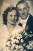 Hochzeit Alfred Holba und Stefanie geb. Challupner (1948)